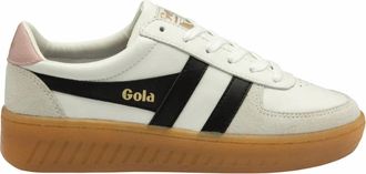 Gola Womens Grand Slam Elite Sneaker In White/black/chalk Pink/gum
