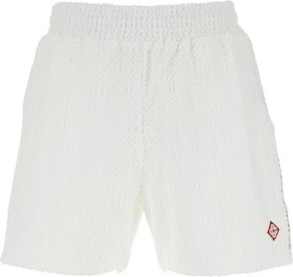 Casablanca Hombre, Pantalones cortos, Blanco, Talla: L