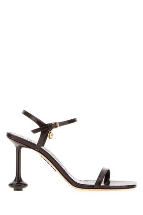 Loewe Brown Textured Toy Sandals