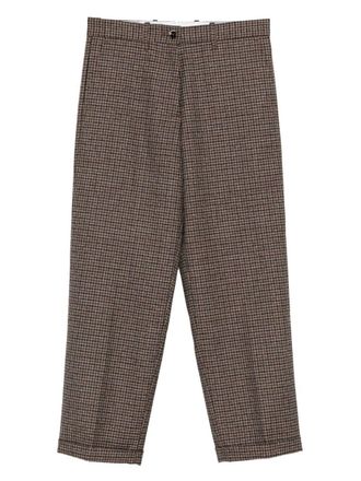 Nine In The Morning Montana Trousers With Check Pattern
