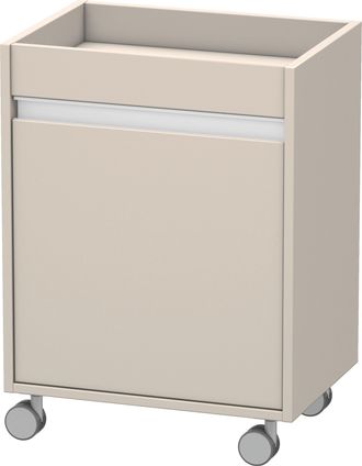 Duravit Duravit - Mueble Ketho Con Ruedas 360x500x670mm Apertura Derecha Taupe