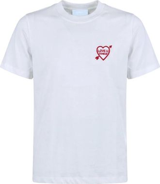 Dondup T-shirts - Dames - T-shirts - Wit - S - Tops