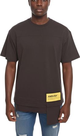 AMBUSH Brown Crew Neck T-Shirt
