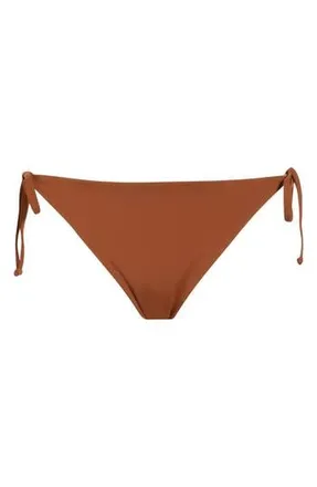 Billabong Sol Searcher Side Tie Bikini Bottoms in Concrete Sea Wash at Nordstrom Rack, Size X-Large