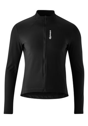Gonso Radtrikot GONSO SITIVO TRIKOT THERM M, Herren, Gr. M, schwarz, 57% Polyamid, 28% Polyester, 15% Elasthan, Rundhals, Trikots Radtrikot, Herren Fahrradt