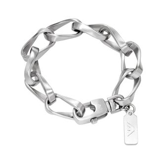 Emporio Armani Bracelets - Heren - Armbanden - Grijs - ONE Size - Accessoires