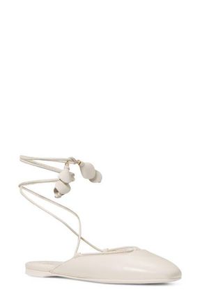 Kate Spade New York ankle wrap mule in Cream. at Nordstrom, Size 8.5