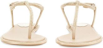 Rene Caovilla Diana Sandal - Beige