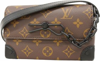 Louis Vuitton Black Brown Shoulder Bag (Pre-Owned)