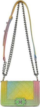 Chanel Borsa a spalla Boy mini 2017 - Giallo