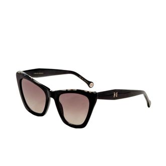 Carolina Herrera Womens 55 mm Black Sunglasses