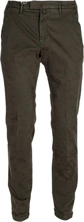 BRIGLIA 1949 Hombre, Pantalones, Verde, Talla: S