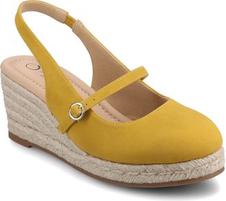 Journee Collection Women & apos;s Asmyna Espadrille Wedges