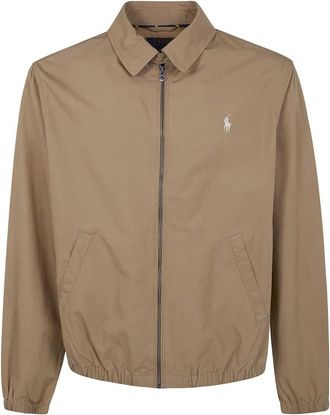 Polo Ralph Lauren Klassieke Harrington Jas - Heren - Zomerjassen - Bruin - 2XL - Jassen
