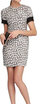 Diane Von Fürstenberg DVF Embellished Cindy Mini Dress Size XXS