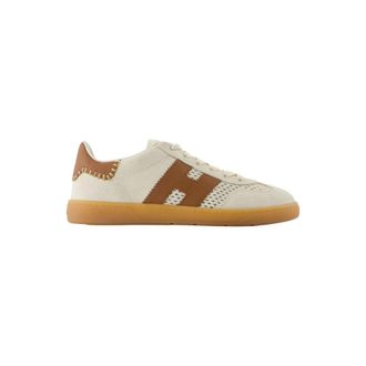 Hogan Coole Sneakers - Dames - Sneakers - Beige - 35 EU - Leer - Schoenen