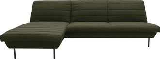 Looks by Wolfgang Joop Ecksofa »LOOKS IX L-Form« Quersteppung, ohne Armlehnen