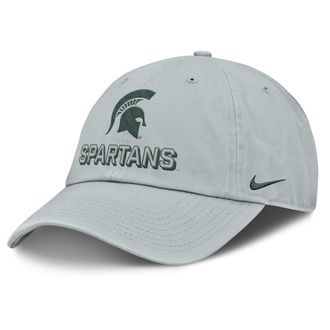 Nike Michigan State On-Field Club Gameday Nike Mens College Adjustable Hat in Grey | NC0107RMST-MBJ