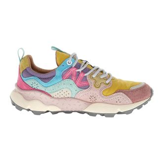 Flower Mountain Sneakers, female, Multicolor, Size: 11 US Flat Shoes