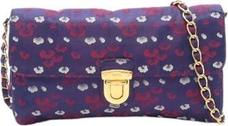 Prada Pre-owned Nylon Shoulder Bag Bp 0584 - Dames - Vintage Schoudertas - Paars - ONE Size - Nylon - Vintage