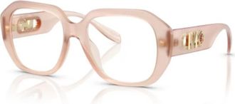 Michael Kors Valletta Eyeglasses - unisex - Brillen - Roze - 52 MM - Accessoires
