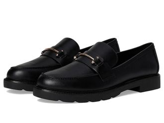 Anne Klein Emme Womens Dress Flat Shoes Black Smooth : 9.5 M, Faux Leather