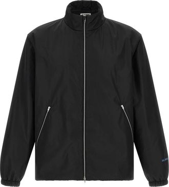 Jil Sander 145 Technical Zip Jacket - Heren - Zomerjassen - Zwart - XL - Jassen