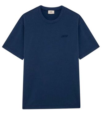 Autry Royal Blue Cotton Logo T-Shirt