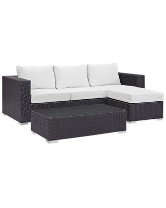 ModWay Convene 3-Piece Outdoor Patio Sofa Set