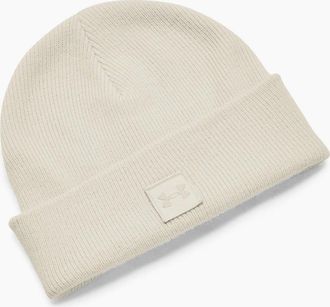 Under Armour Mens Halftime Shallow Cuff Beanie - Tan - Size: MENS
