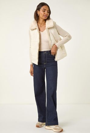 Roman Reversible Fur Zip Gilet