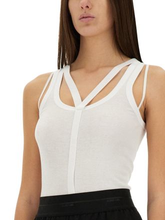 Helmut Lang Modal Pima Cotton Blend T-shirt - White