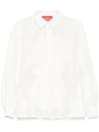 La DoubleJ Poet blouse - White