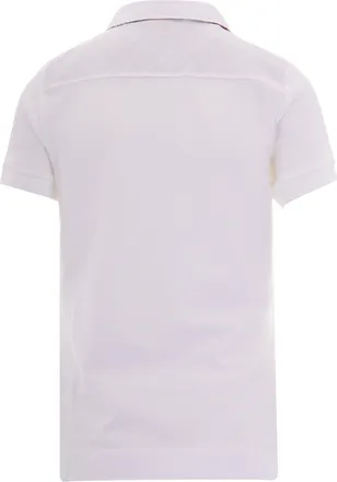 Barbour Womens Polo Shirt Portsdown White-Hessian Cotton Tops White/hessian