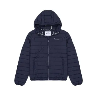 Aquascutum Winter Jackets, male, Blue, Size: 3XL Hooded 100gsm Jacket