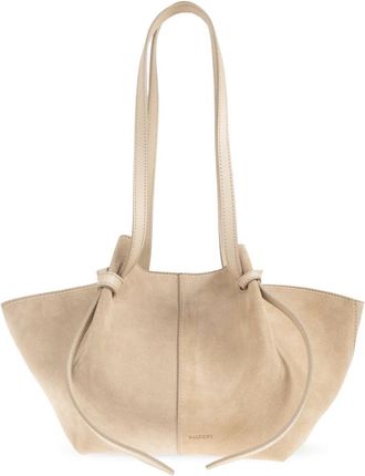 Yuzefi Mochi Bag - Dames - Schoudertassen - Beige - ONE Size - Leer - Tassen