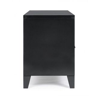 BIZZOTTO Bizzotto - Mobile porta tv Cambridge per interno 120,5 x h 58,5 cm -Nero