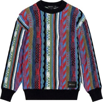Carlo Colucci Maglione in maglia jacquard - - Knitwear - Uomo - Multicolore - L