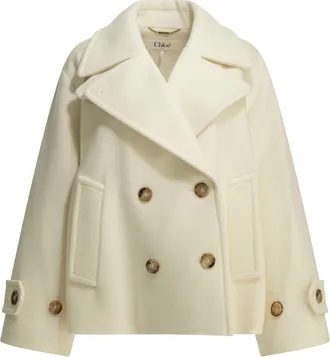 Chlo&eacute; Cappotto corto in lana Chlo&eacute;