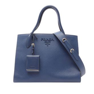 Prada Pre-owned Prada Medium Saffiano Cuir Monochrome Top Handle Tote Ladies 7A9TNTQZ3X276OL2
