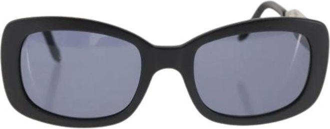 Pre-owned Accessories, female, Black, Size: ONE SIZE Pre-owned Plastic Sunglasses