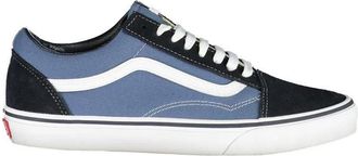 Vans Blauwe Leren Heren Sneaker - Heren - Sneakers - Veelkleurig - 44 EU - Leer - Schoenen