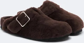 Birkenstock Boston shearling clogs