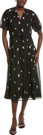 CeCe by Cynthia Steffe Floral Midi Dress