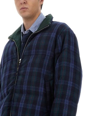 Thom Browne Reversible Wool-Cashmere Jacket - Blue