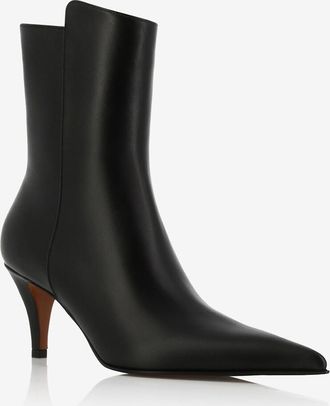 Alexander McQueen Glattlederstiefeletten mit Absatz Birdee 70