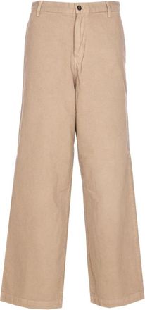 Amish Jason Chino Jeans - Heren - Wijde Broeken - Beige - W29 - Katoen - Broeken