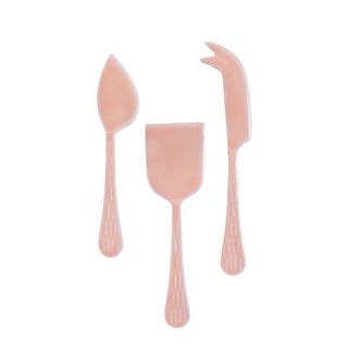 Be Home Nera Cheese Knives - Set of 3 in Light Rose at Nordstrom