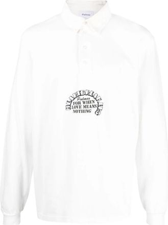 Palmes Polo Shirts - Heren - Polos - Wit - L - Katoen - Tops