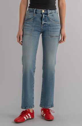Kut from the Kloth Avery High Waist Ankle Straight Leg Jeans in Splendid at Nordstrom, Size 12